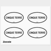 チンケ・テレ 楕円形シール (シート)