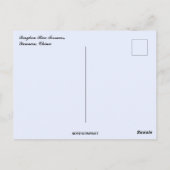 チンコウライステラスin雲南中国 ポストカード (裏面)