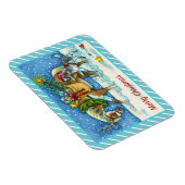 チンコテアグポニー、ホリデークリスマスホース マグネット (右側)