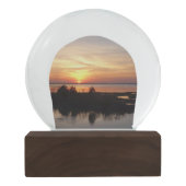 チンコテーグサンセットIIバージニアランドスケープ スノーグローブ (裏面)