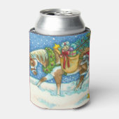 チンコテーハポニーホワイトクリスマスクーラーボックス 缶クーラー (缶正面)