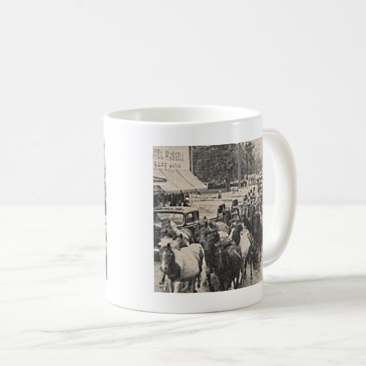 チンコテーハポニーヴィンテージ1941はがき コーヒーマグカップ (正面右)