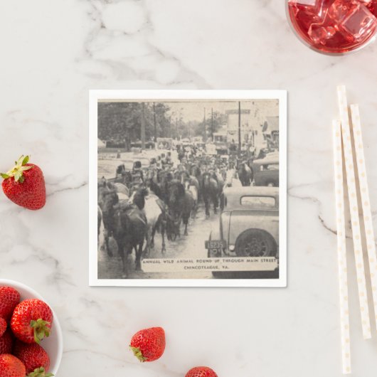 チンコテーハポニーヴィンテージ1941はがき スタンダードカクテルナプキン (インサイチュ)