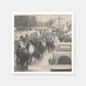 チンコテーハポニーヴィンテージ1941はがき スタンダードカクテルナプキン (正面)