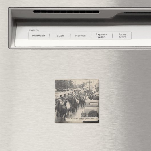 チンコテーハポニーヴィンテージ1941はがき マグネット (インサイチュ (食洗機))