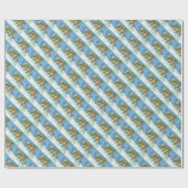 チンコテーハポニー&子馬クリスマスラッピング紙 ラッピングペーパー (フラット)