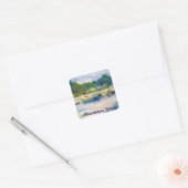 チンコテーハ島絵画馬のステッカー スクエアシール (封筒)