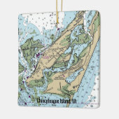 チンコテーハ島VAチャート セラミックオーナメント (左)