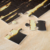 チンコテーハ歩くインウォーターAt Sunset ジグソーパズル (側面)