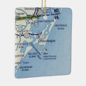 チンコテーハVAヴィンテージの地図 セラミックオーナメント (右)