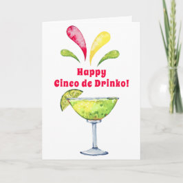 チンコデドリンコ |Cinco de Mayo Margaritaカード カード