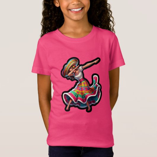 チンコデマヨウーマン Tシャツ (正面)