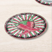 チンコデマヨチリ動揺してピーパーズ ラウンドペーパーコースター (アングル)