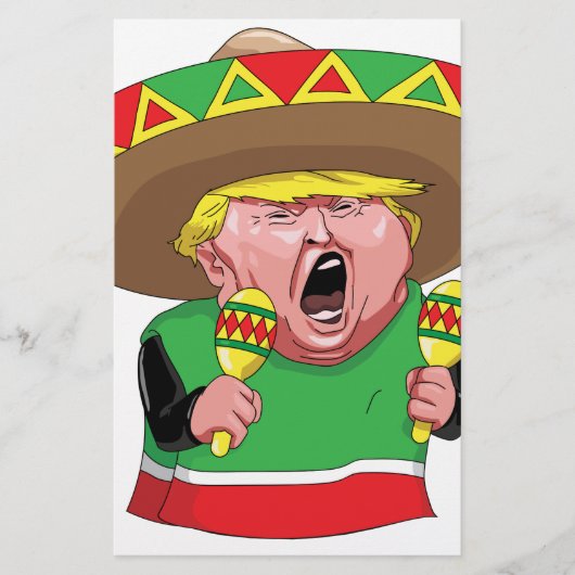 チンコデマヨトランプ 便箋 (正面)