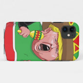 チンコデマヨトランプ Case-Mate iPhoneケース (裏面(横))