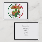 チンコデマヨフィエスタ!サボテンとソンブレロ 名刺 (正面/裏面)