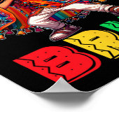 チンコデマヨブリュダビングメキシカンボーイポンチョの子供 ポスター (角)