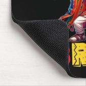 チンコデマヨブリュダビングメキシカンボーイポンチョの子供 マウスパッド (コーナー)