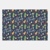 チンコデマヨラッピング紙セット3 ラッピングペーパーシート (正面)