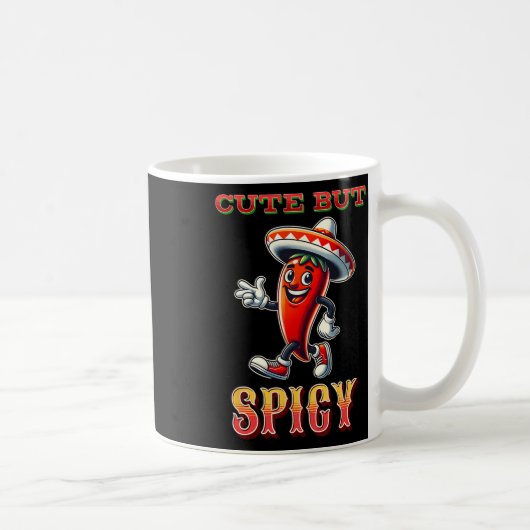 チンコデマ子供へヨ辛くて可愛い コーヒーマグカップ (右)