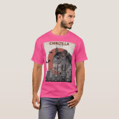 チンジラおもしろいチンチラ愛好家 Tシャツ (正面フル)