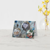 チンスルツリーのカードの電球 カード (黄色い花)