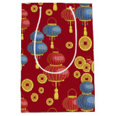 チンズハッピーニューイヤー ミディアムペーパーバッグ (正面)