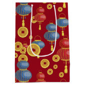 チンズハッピーニューイヤー ミディアムペーパーバッグ (裏面)