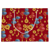 チンズハッピーニューイヤー ラージペーパーバッグ (正面)