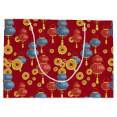 チンズハッピーニューイヤー ラージペーパーバッグ (裏面)