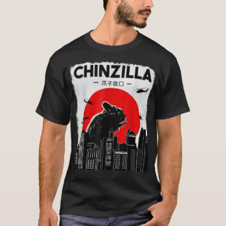 チンチおもしろいラ、チンジラTシャツ、チンチラロ Tシャツ