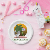 チンチラおもしろい・チンチリン ペーパープレート (パーティー)