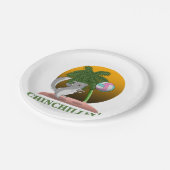 チンチラおもしろい・チンチリン ペーパープレート (アングル)