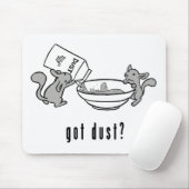 チンチラによって得られる塵のマウスパッド マウスパッド (マウス)