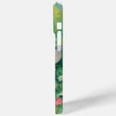 チンチラの平和な花の昼寝 Case-Mate iPhoneケース (裏面 / 左)