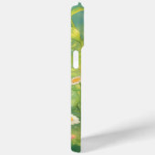 チンチラの平和な花の昼寝 Case-Mate iPhoneケース (裏面 / 右)