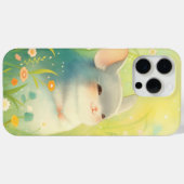 チンチラの幸せな庭園 Case-Mate iPhoneケース (裏面 (横))