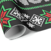 チンチラの愛に対するクリスマス醜い贈り物 ラッピングペーパー (ロールコーナー)