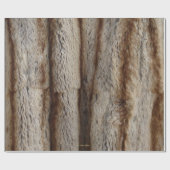 チンチラの毛皮 ラッピングペーパー (フラット)