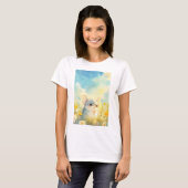 チンチラの野の花の喜び Tシャツ (正面フル)