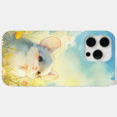 チンチラの野花の喜び Case-Mate iPhoneケース (裏面 (横))