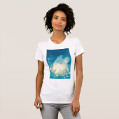 チンチラの静かな花の隠れ家 Tシャツ (正面フル)