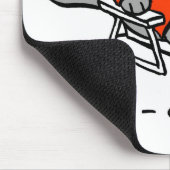 チンチラのChillinのマウスパッド マウスパッド (コーナー)