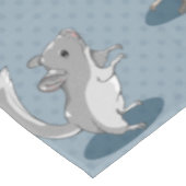 チンチラパターン テーブルクロス (アングル)