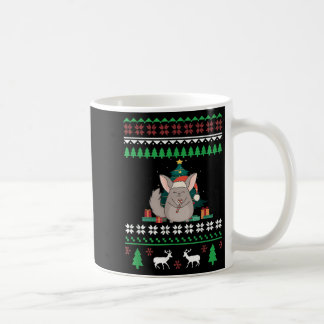 チンチラペおもしろいット醜いクリスマスおもしろい引用文 コーヒーマグカップ
