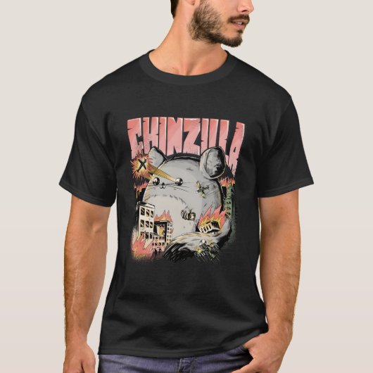 チンチラ愛好家のためのチンチラの名言 Tシャツ (正面)