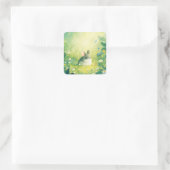 チンチラ疑問に思の日 スクエアシール (バッグ)