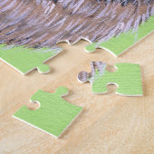 チンチラ絵画の ジグソーパズル (側面)