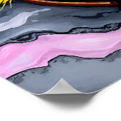 チンチラ アート ポスター (角)