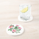 チンツィーダークピンクワイルドバラ コースター (側面)